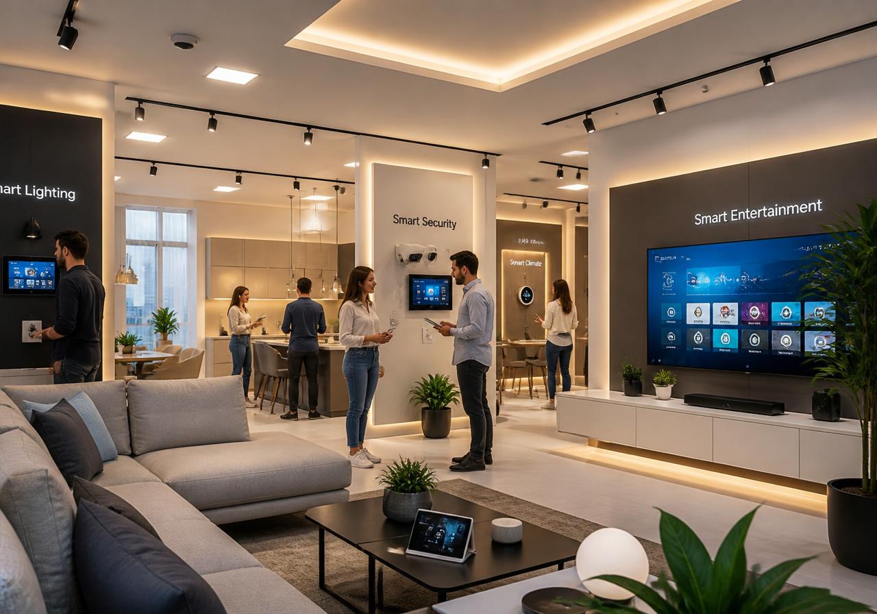 SmartEO showroom s pametnim uređajima